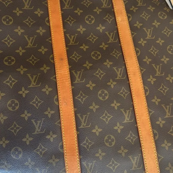 LOUIS VUITTON KEEPALL 50 TRAVEL DUFFEL MONOGRAM CANVAS Authentic - Picture 11 of 11